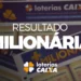 Volantes da +MILIONÁRIA com destaque para o prêmio de R$ 62 milhões