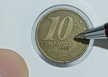 Conheça 3 moedas de 10 centavos que podem render muito dinheiro em 2025