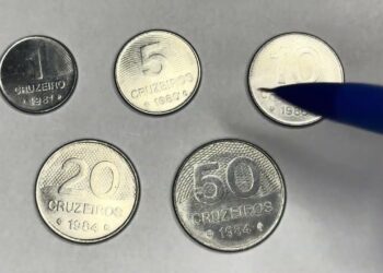 Conheça a lista de moedas de cruzeiro que podem render um bom dinheiro em 2025