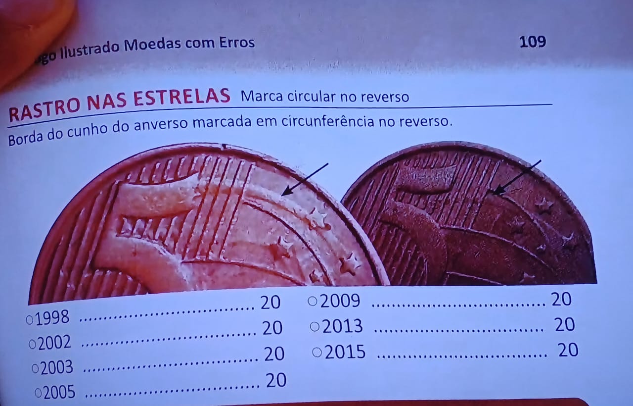 Moeda de 5 centavos com rastro nas estrelas tem valores atualizados; confira