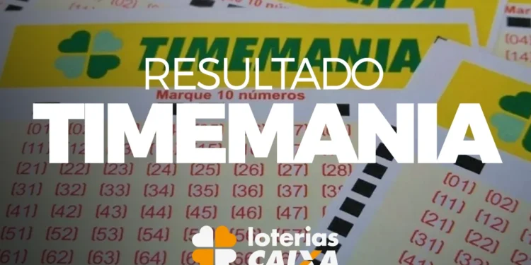 Resultado da TIMEMANIA concurso 2232, prêmio de R$ 11,2 milhões