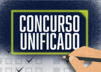 Banner do Concurso Unificado 2025 destacando a participação de órgãos confirmados no evento.