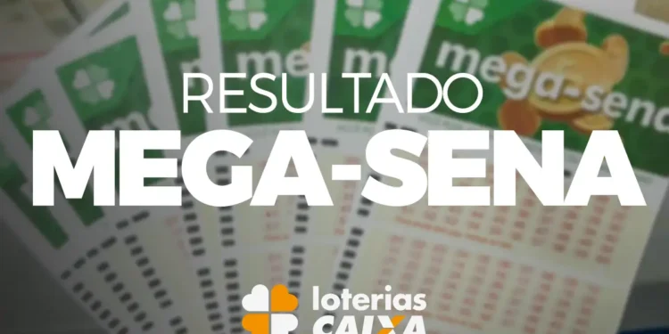 Resultado do sorteio da Mega-Sena do dia 8 de abril de 2025 com prêmio de R$ 25 milhões