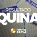 Resultado da Quina de hoje, 08 de abril de 2025, concurso 6701 com prêmio de R$ 1,4 milhão