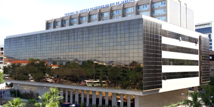 Foto do prédio do Tribunal de Justiça do Estado do Rio de Janeiro, sede do concurso