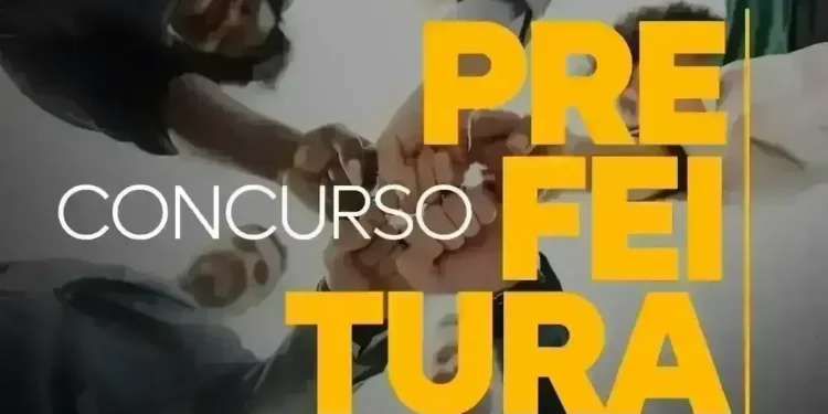 Pessoas unindo as mãos, simbolizando união e esforço coletivo no concurso da Prefeitura de Jaborá.