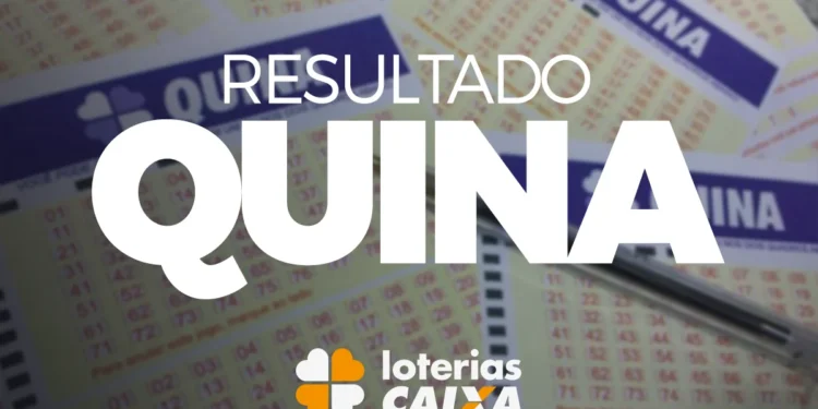 Resultado da Quina - Concurso 6722 de hoje (06/05/2025) - Prêmio de R$ 3,5 milhões