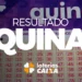 Resultado da Quina concurso 6727, sorteio de 12/05/2025