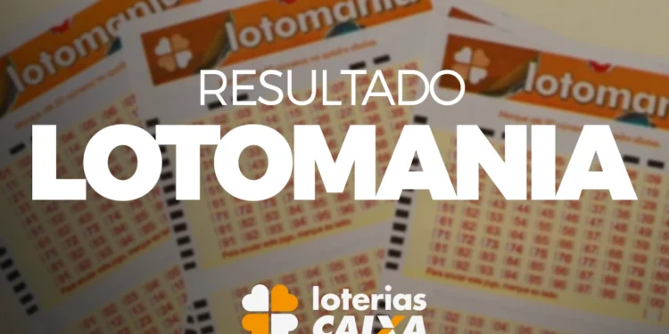 Resultado oficial do concurso 2770 da Lotomania em 14 de maio de 2025, com destaque para o logo das Loterias Caixa