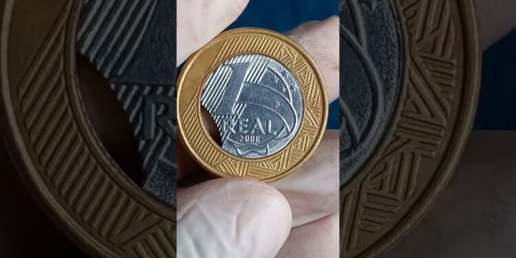 A caça começou: R$ 350 por uma moeda de R$ 1 das Olimpíadas com falha de cunho
