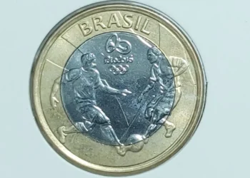 Camisa 10 das moedas: peça do futebol é destaque entre as raridades olímpicas