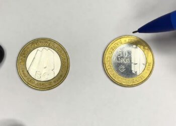 Quando a sua moeda do BC 50 anos pode ser vendida por R$ 1,5 mil