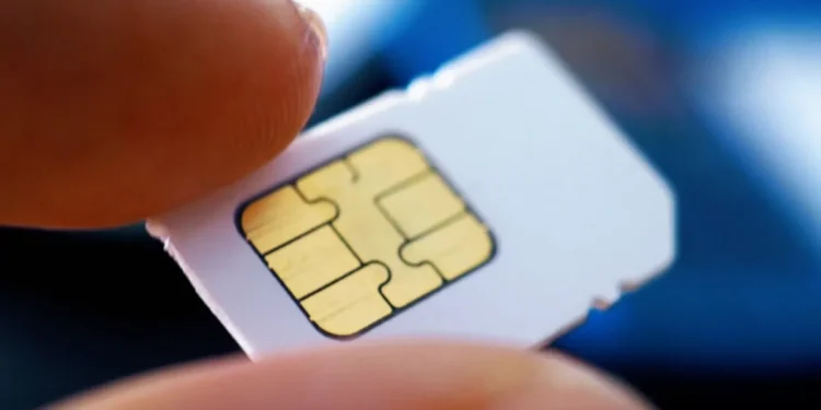 Chip de operadora móvel utilizado por serviços como a NuCel