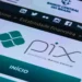Logo do PIX no site do Banco Central, destacando a nova modalidade de pagamento.