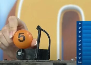 Resultados da Loteria dos Sonhos sendo conferidos