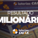 Resultado oficial da +Milionária - Caixa Econômica