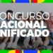 Grupo de jovens sorrindo, com foco no tema Concurso Nacional Unificado (CNU) 2025.