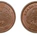 Moeda rara de 1 centavo do ano de 2003 em destaque