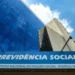 Fachada do edifício-sede da Previdência Social em Brasília.