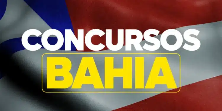 Imagem promocional sobre o novo concurso público da Prefeitura da Bahia com destaque para as inscrições abertas
