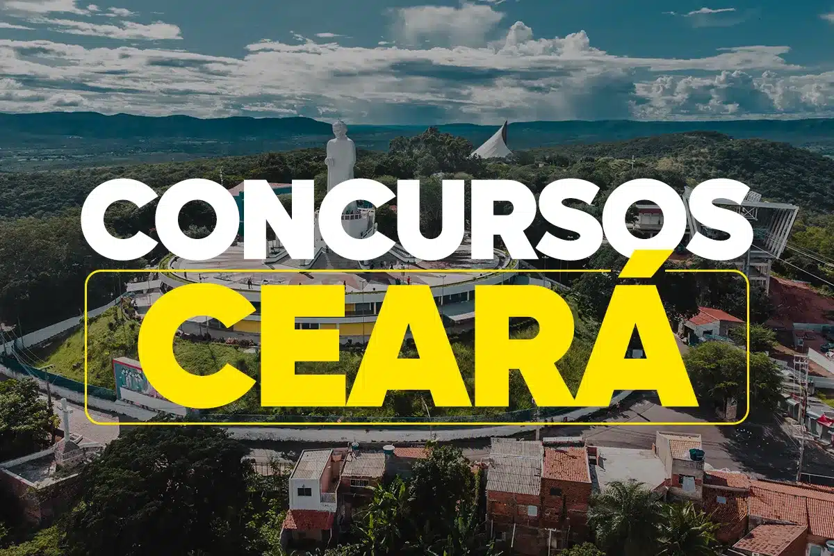 Diversos concursos disponíveis para o estado do Ceará.