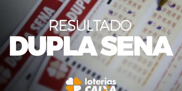 Resultado da Dupla Sena com chance dupla de ganhar