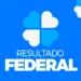 Sorteio da Loteria Federal com bilhetes e globos da Caixa Econômica