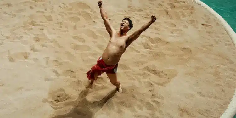 Cenário emocionante no dorama Flores no Deserto