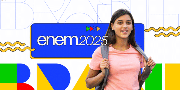 Enem 2025 Brasil: Estudante jovem com mochila
