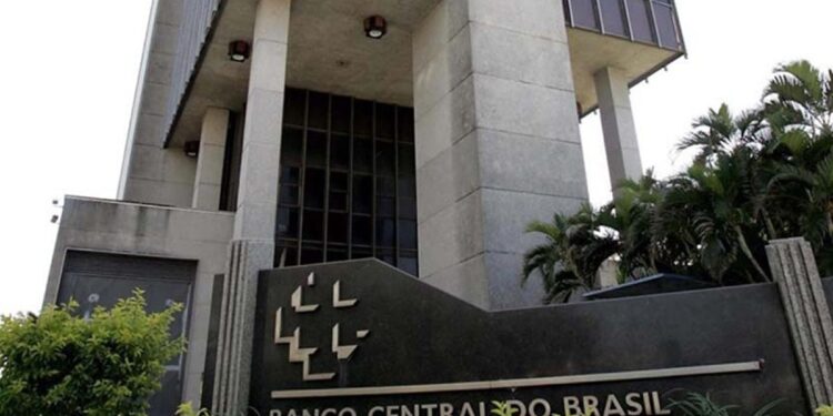 Fachada do edifício sede do Banco Central do Brasil em Brasília