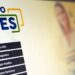 Imagem da tela do computador com o logotipo do "Novo FIES" e as opções de menu "Cronograma" e "Como funciona" em destaque.