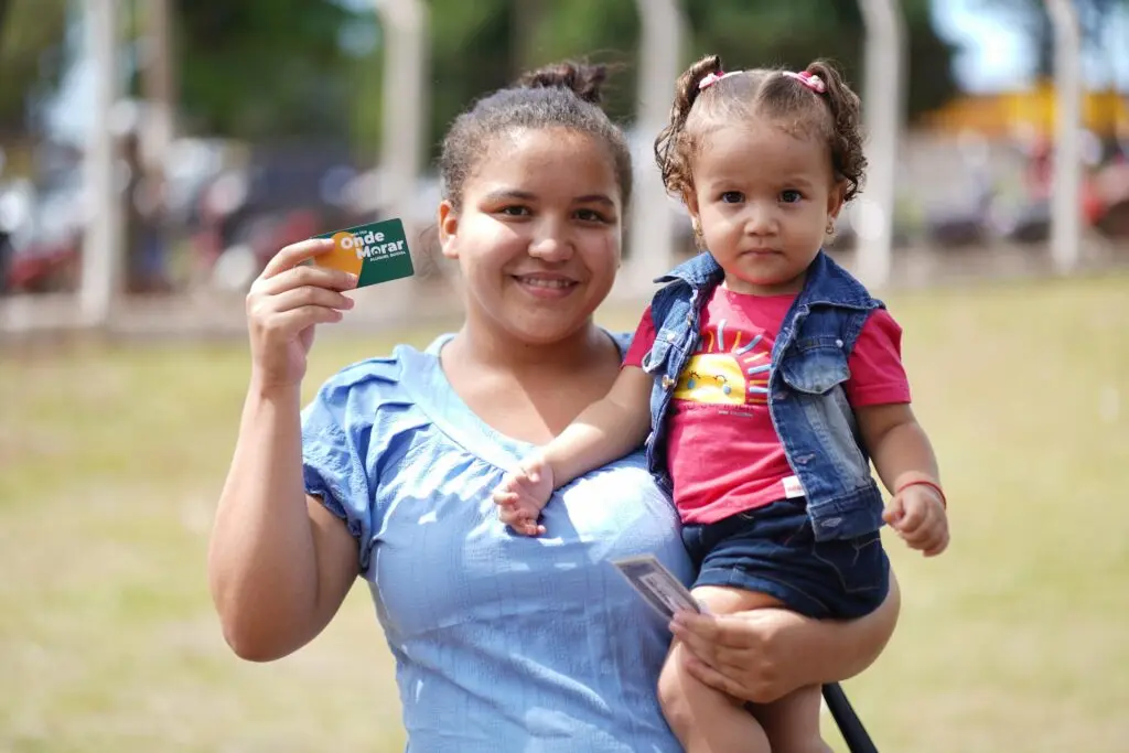 A imagem representa o benefício do Aluguel Social no estado de Goiás.