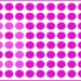 Desafio visual com pontos cor-de-rosa em uma grade com alguns pontos em tons mais claros, criando uma ilusão de óptica