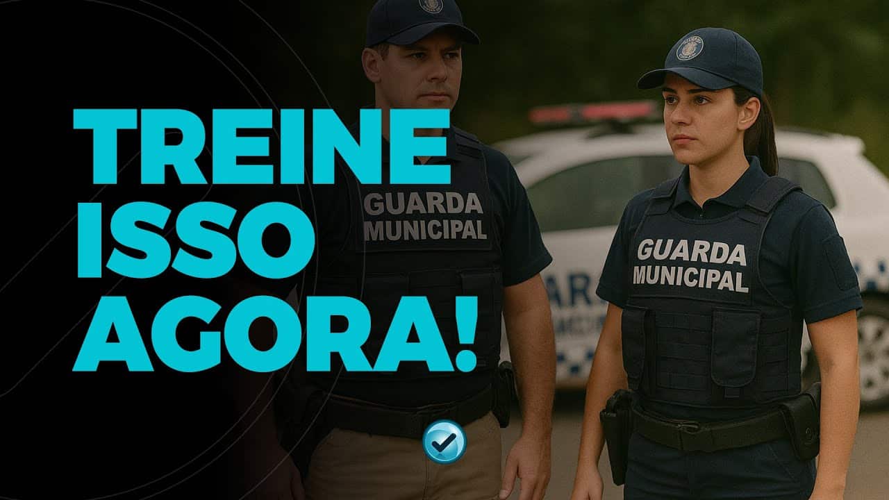 Concurso da Guarda Municipal com salários de R$ 3.534,65 + benefícios encerra inscrições AMANHÃ (24/10)