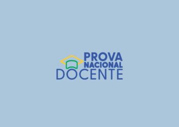 Logotipo oficial da Prova Nacional Docente (PND) com um chapéu de formatura estilizado.
