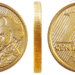 Moeda brasileira de 10 centavos, ano 1998, mostrando o anverso (busto de D. Pedro I), o reverso (valor 10 centavos) e o corte lateral. Esta é a moeda de 10 centavos de 1998 que pode valer R$ 100 se apresentar o erro de reverso horizontal.