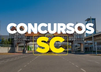 Portal da cidade de Blumenau com texto grande concursos SC sobre concursos públicos em Santa Catarina