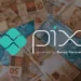 Imagem do Pix com notas de reais, destacando a segurança e inovação financeira no Brasil com rastreamento contra fraudes e golpes.