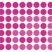 Desafio visual de percepção com diversos círculos rosa onde o objetivo é encontrar o número 20.