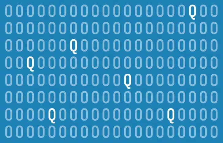 Encontre os zeros que fogem do padrão entre a sequência de números zeros. Desafio visual com zeros em fundo azul, apresentando vários zeros diferentes espalhados para serem encontrados.