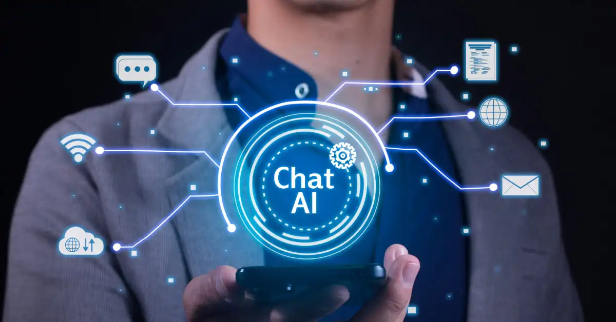 Representação visual do conceito de Prompt no ChatGPT, ilustrando o comando textual que orienta a inteligência artificial.