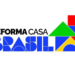 Logo do programa Reforma Casa Brasil com figuras coloridas formando uma casa estilizada