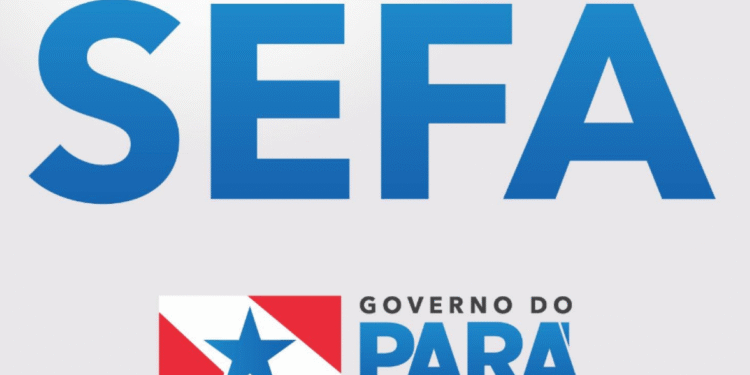 Logotipo da SEFA e do Governo do Pará em fundo claro.