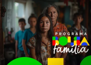 Jovens e idosos em ambiente doméstico representam famílias atendidas pelo Bolsa Família, com ênfase nas mudanças do programa em 2025.