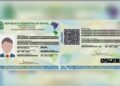 Nova carteira de identidade brasileira com layout atualizado e informações de identificação.