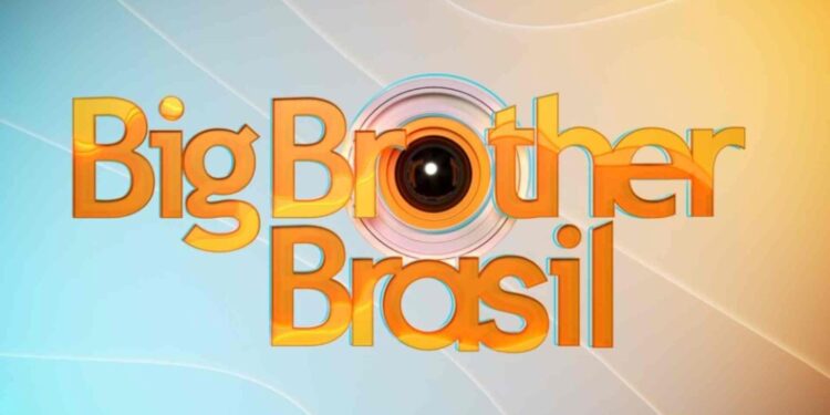 Logo do Big Brother Brasil 2026 com o icônico olho e letras laranjas.