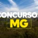 Imagem representando os últimos dias de inscrições para concursos em Minas Gerais, com montanhas ao fundo e foco no texto 'CONCURSOS MG'.