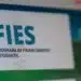 Fies: logo oficial do Programa de Financiamento Estudantil, destacando o início do prazo para completar inscrições postergadas.