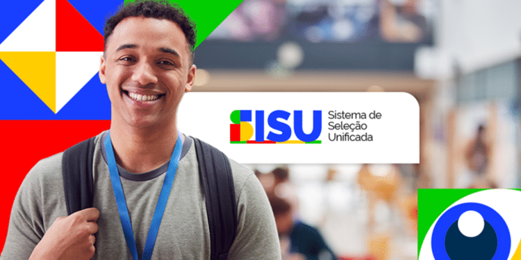 Estudante com mochila em ambiente educacional representando inscrição no Sisu 2026.
