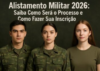 Alistamento Militar 2026: Como participar do processo. Imagem: Notícias Concursos